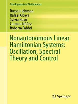 cover image of Nonautonomous Linear Hamiltonian Systems